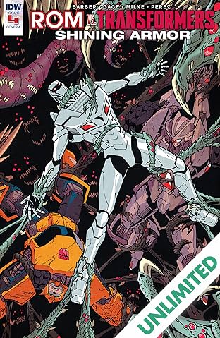 Rom vs. Transformers: Shining Armor #4